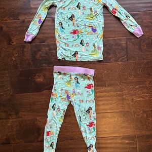 Little Sleepies Two Piece Pajama Set - Disney Princesses